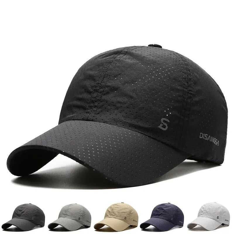 Quick-Drying Running Cap – Lightweight Sun Hat for Outdoor Sports