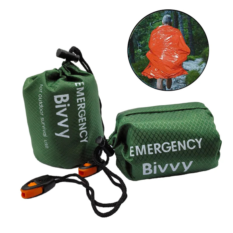 Emergency Survival Sleeping Bag Waterproof Thermal Mylar Rescue Sack