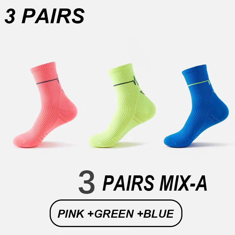 ZYCSNH Professional Running Socks – Breathable, Cushioned Sports Socks for Men & Women