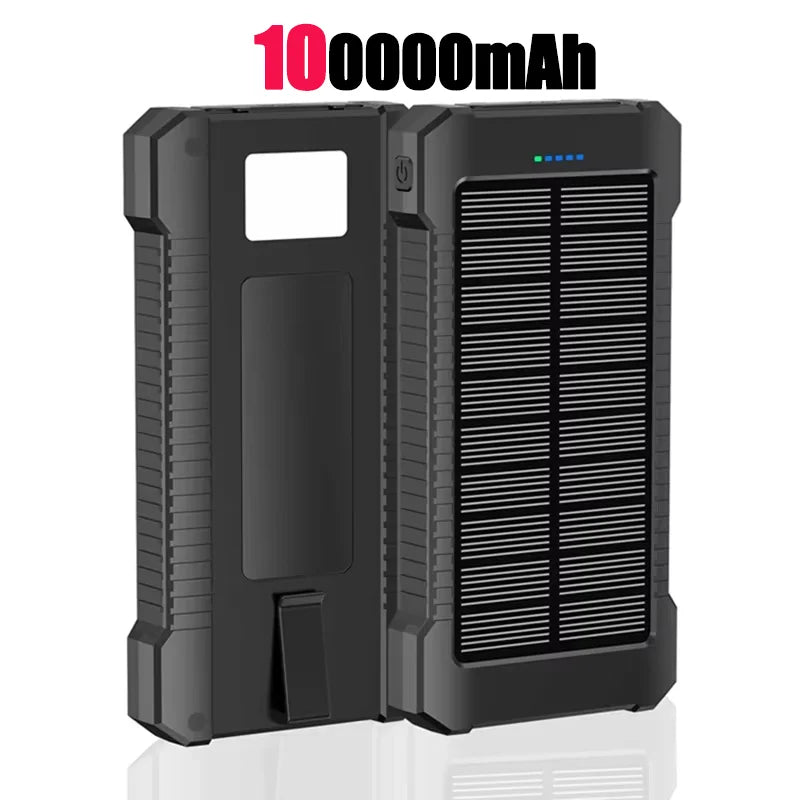 LENOVO Solar Power Bank 50000mAh Outdoor Fast Charging Portable Charger