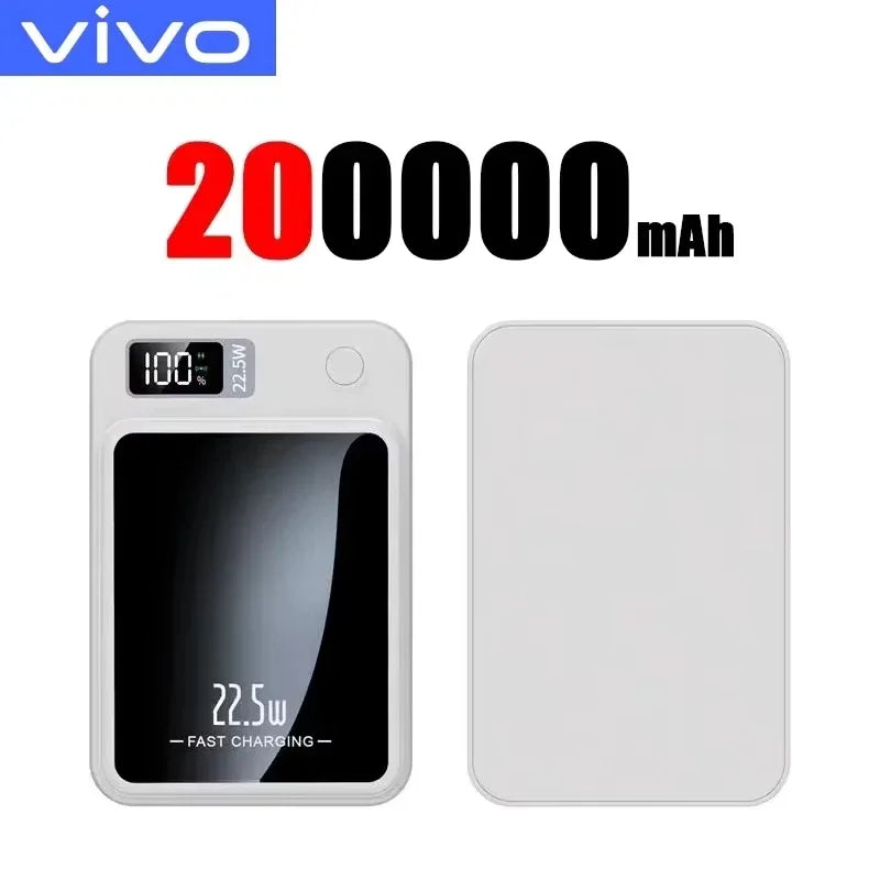 VIVO Magnetic Power Bank 50000mAh Wireless Fast Charger PD 22.5W with Display