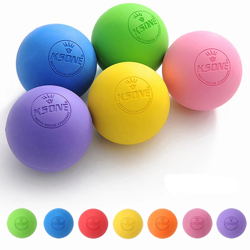 Massage Ball for Fascia Release, Yoga, and Muscle Pain Relief | Trigger Point & Physiotherapy Ball