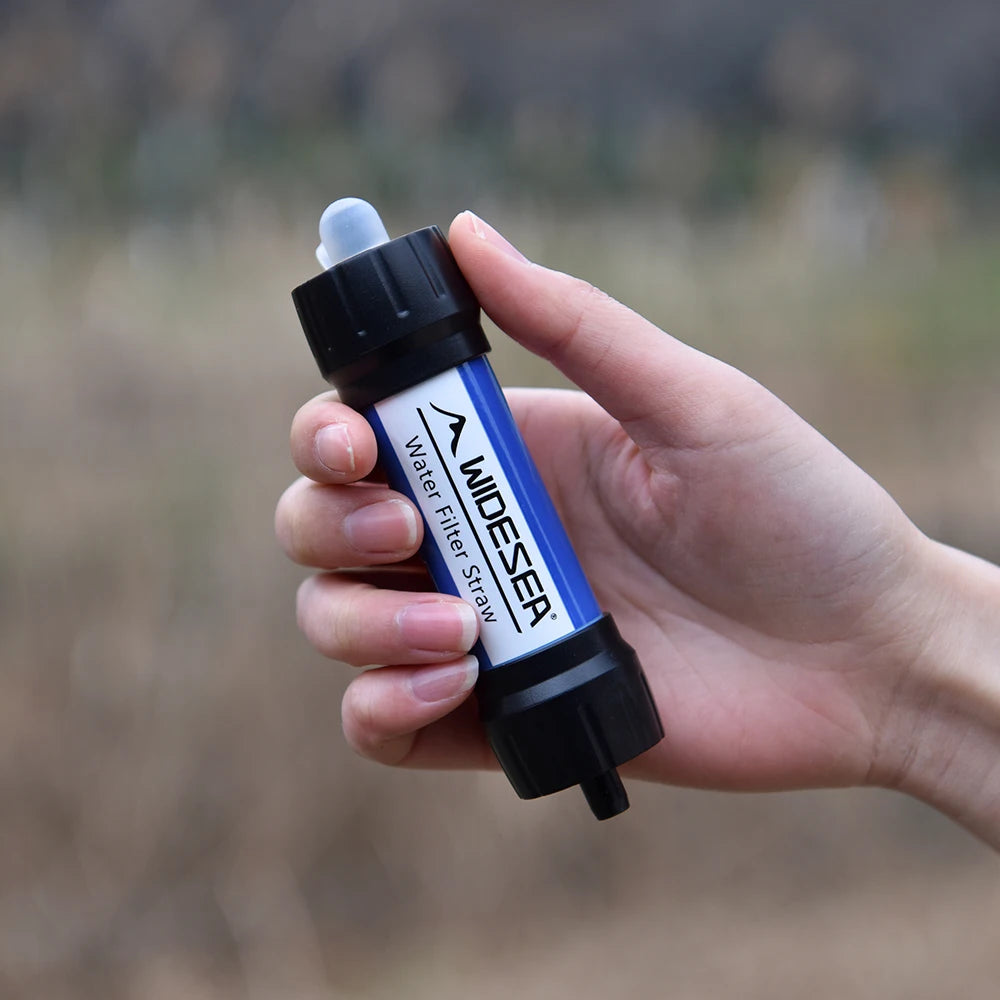 WIDESEA Portable Water Filter Straw 0.01 Micron Outdoor Camping Purifier