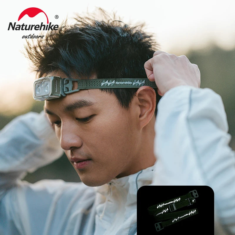 NATUREHIKE Xing Ye Pro Headlamp – 250 Lumen Lightweight LED Headlight for Running & Hiking