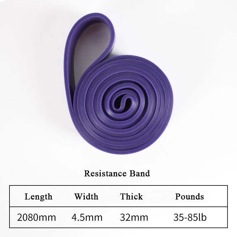 Heavy Duty Resistance Band, Pull-Up Assist and Pilates Fitness for Runners, Cyclists and Gym Goers