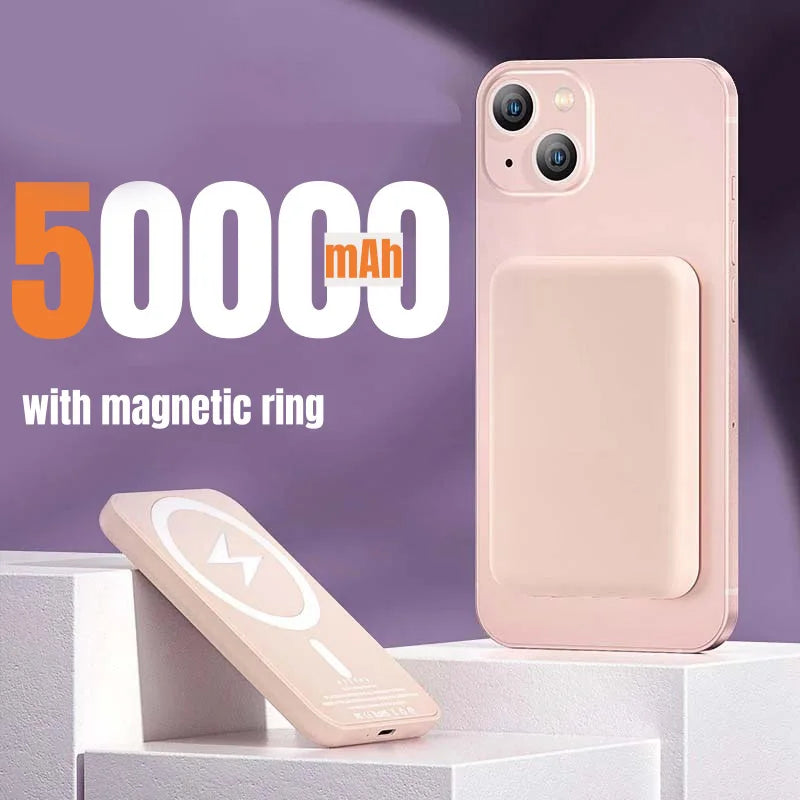 ONEPLUS Magnetic Power Bank 50000mAh Wireless Fast Charger with PD 22.5W
