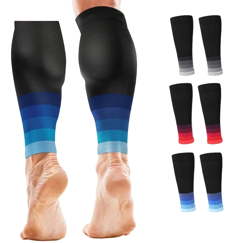 Compression Calf Sleeves 20-30mmHg for Running, Sports & Shin Splint Relief