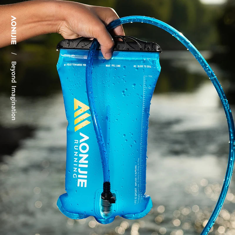 AONIJIE SD62 Hydration Bladder – 1.5L / 2L / 3L BPA-Free Water Reservoir for Running & Hiking Packs