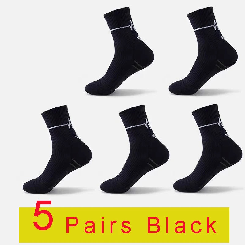 ZYCSNH Professional Running Socks – Breathable, Cushioned Sports Socks for Men & Women