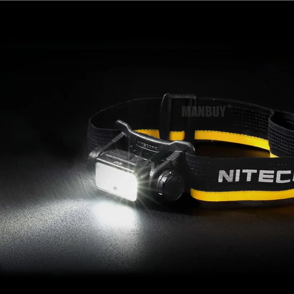 NU40 1000LM Rechargeable Headlamp Lightweight Outdoor Camping & Search Light