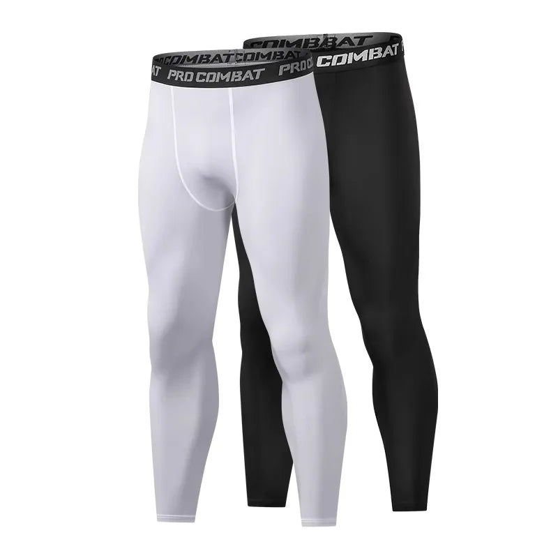 Men’s Compression Tights – Cool Dry Sports Leggings for Running & Workouts