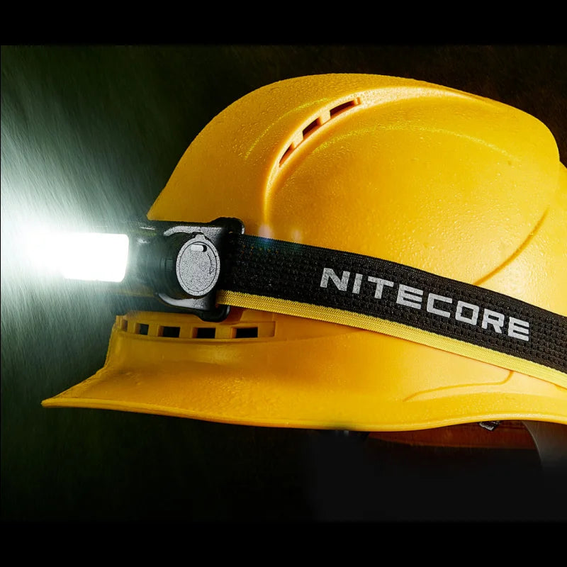 NITECORE NU53 Rechargeable Headlamp – 1800 Lumens, 6000mAh Battery, Ultra-Wide Beam
