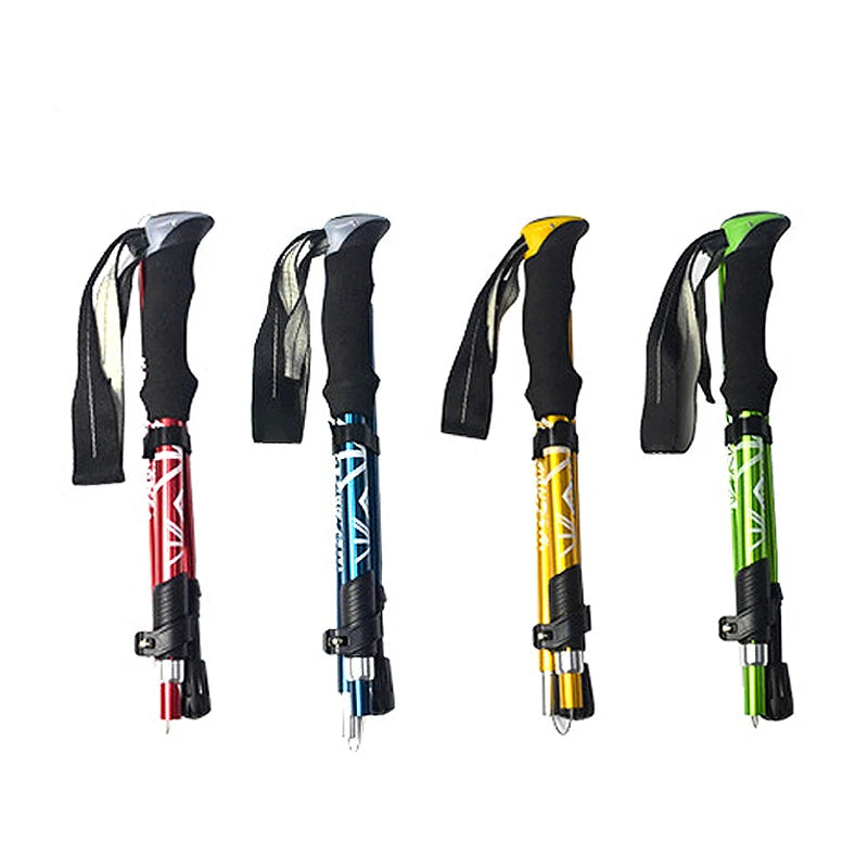 Foldable Trekking Pole – Lightweight Collapsible Hiking, Walking & Nordic Stick