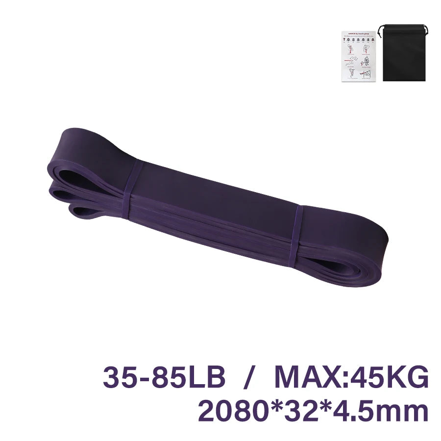 Heavy Duty Latex Resistance Band – Strength, Pilates & Fitness Training