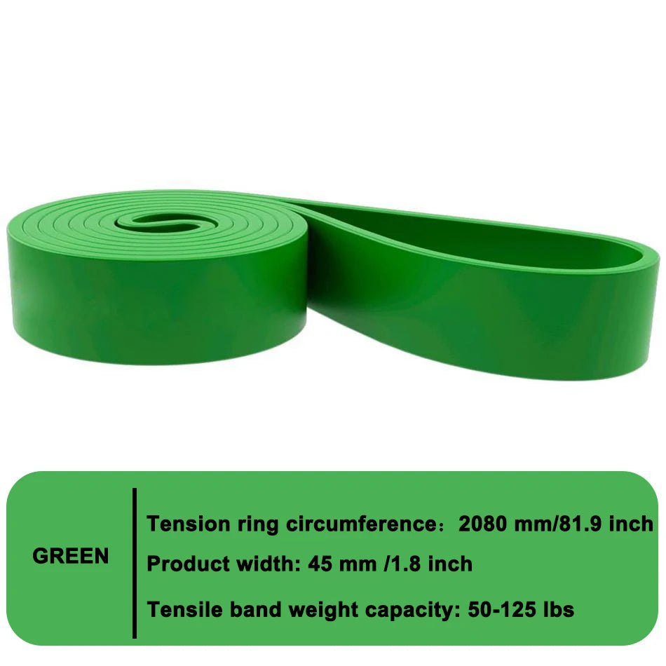 Elastic Resistance Bands, Pull-Up Assist and Strength Training for Home, Runners or Gym Workouts