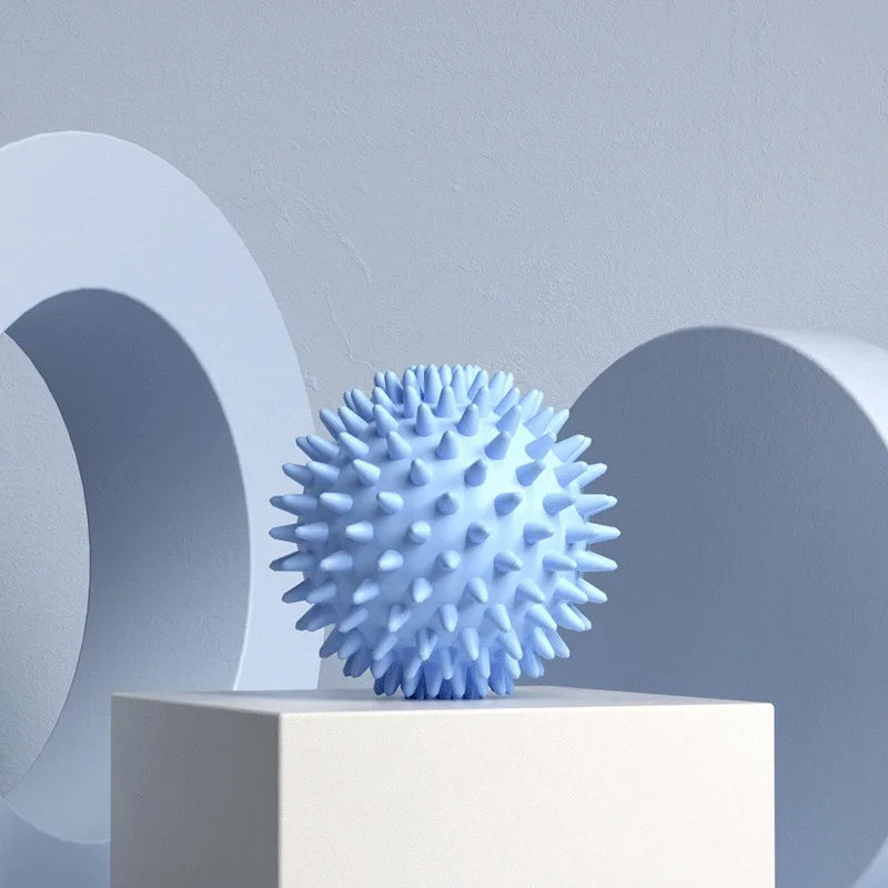 Spiky Foot Massage Ball for Plantar Fasciitis and Muscle Relief| PVC Trigger Point Therapy Ball