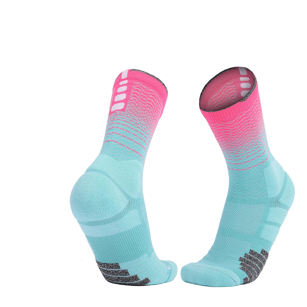 WRELS Athletic Cushion Running Socks – Moisture Wicking, Shock-Absorbing & Anti-Blister