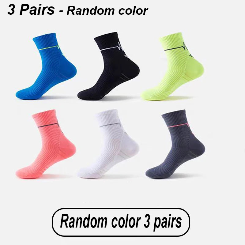 ZYCSNH Professional Running Socks – Breathable, Cushioned Sports Socks for Men & Women