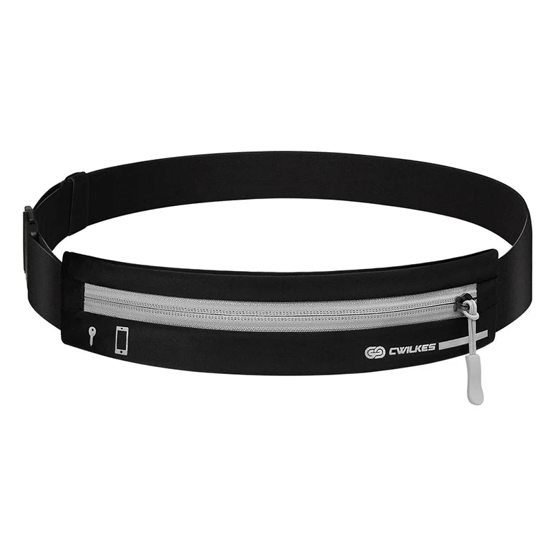 Waterproof Running Belt Waist Bag for Phone, Adjustable Sports Pouch for Men and Women