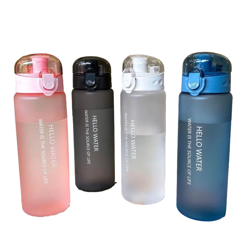 Transparent Sports Water Bottle  780 ml – Portable Leakproof Gym & Travel Bottle