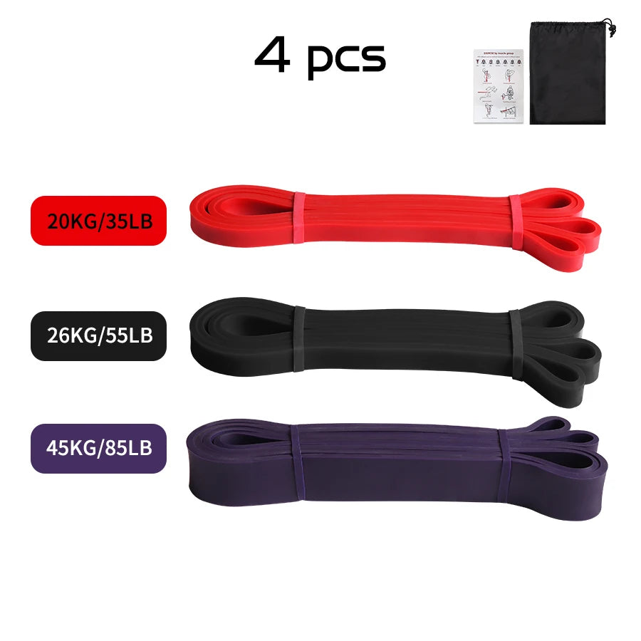 Heavy Duty Latex Resistance Band – Strength, Pilates & Fitness Training