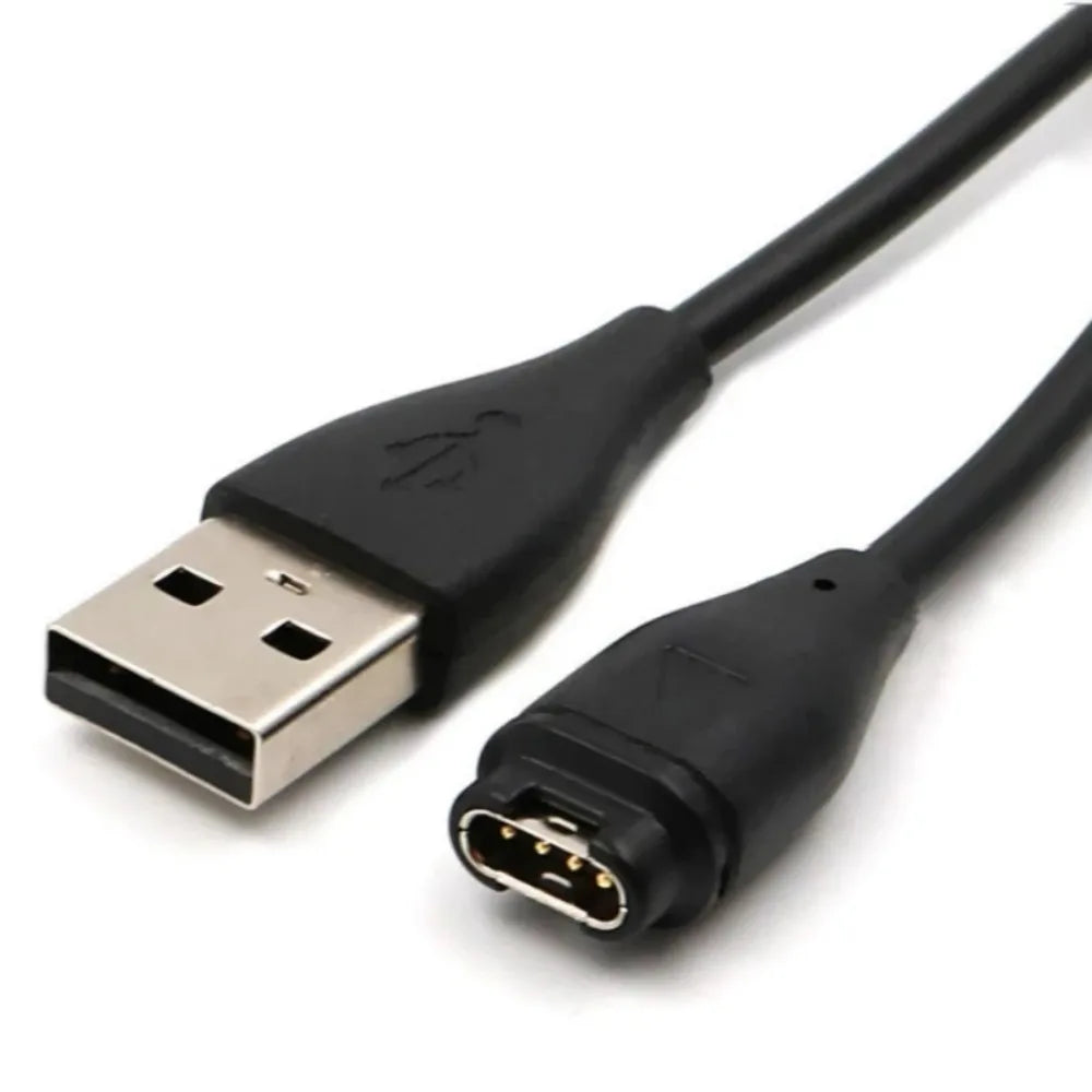 100cm USB Charging Cable for Garmin Fenix, Forerunner, Vivoactive & Venu Series